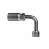 1/4" Hose ID x 1/4" - 37° JIC Female 90° Long Drop Swivel Standard Hydraulic Fitting | 04U-644