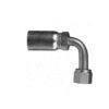 1/4" Hose ID x 1/4" - 37° JIC Female 90° Bent Tube Swivel Medium Drop Standard Hydraulic Fitting