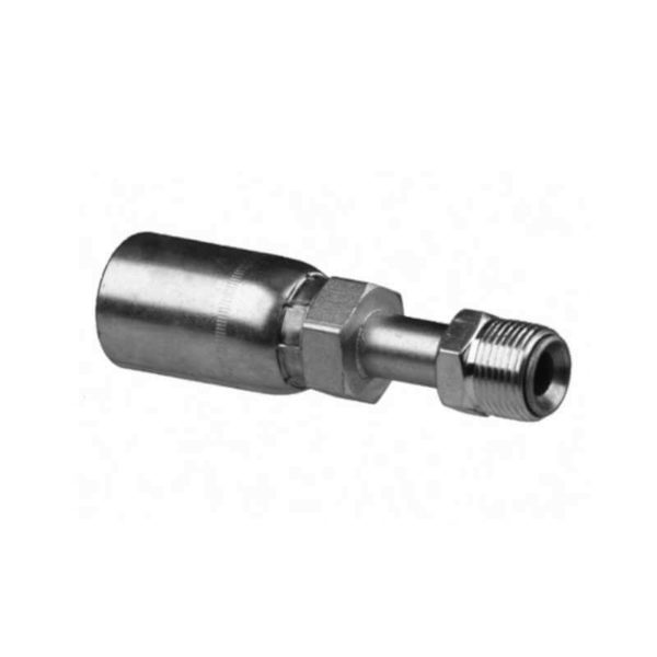 1/4" Hose ID x 1/4" - 45° SAE Male Inverted Flare Standard Hydraulic Fitting | 04U-B04 - Image 2