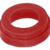 Red Neoprene Universal Coupling Washers for 2 Lug