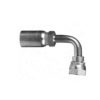 1/4" Hose ID x M16 x 1.5  - DIN Heavy Universal Seat 90° Bent Tube Female Swivel Standard Hydraulic Fitting