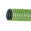2" x 20 ft Green and Black EPDM Suction Hose Assembly: Male x Female Threaded (Short Shank) Aluminum