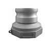2" Male x 1 1/2" Female NPT Aluminum Reducer Adapter