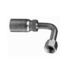 1/2" Hose ID x 5/8" - O-Ring Face Seal 90° Long Drop Female Swivel Standard Hydraulic Fitting | 08U-A70 - Image 2