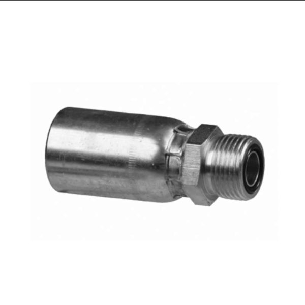 3/4" Hose ID x 3/4" - Male O-Ring Face Seal Rigid Standard Hydraulic Fitting | 12U-E72 - Image 2