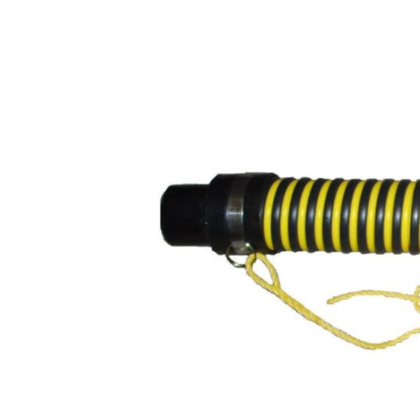 2" x 3 ft Long Tiger Tail Sewer Guide Hose