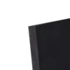 1/4" x 36"x 36" (9 square feet) - Black Silicone Rubber Sheet