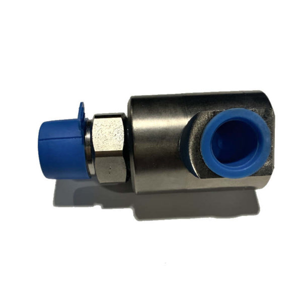 3/8"  Live Swivel 90 Degree - Male Pipe x Female Pipe (No Grease Port) - Image 2